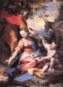 BAROCCI, Federico Fiori Rest on the Flight to Egypt sw china oil painting reproduction